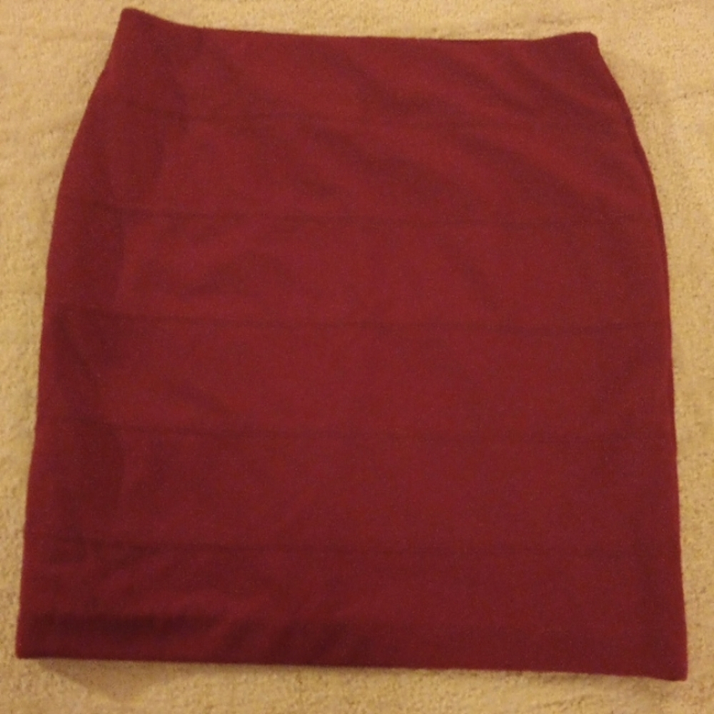 Maroon Alfani Skirt